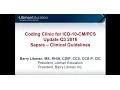 ICD-10 Coding Clinic Update Sepsis - Clinical Guidelines