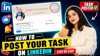 How to Post Your Internship Task on LinkedIn Step-by-Step CodeAlpha 2026