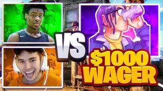 I Played Bronny and Adin for $1000 in COD...