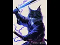 Lagu This cat mastered the thunder blade. ⚡🐱⚔️ #anime #music #samurai #youtubeshorts #cat #samuraicat