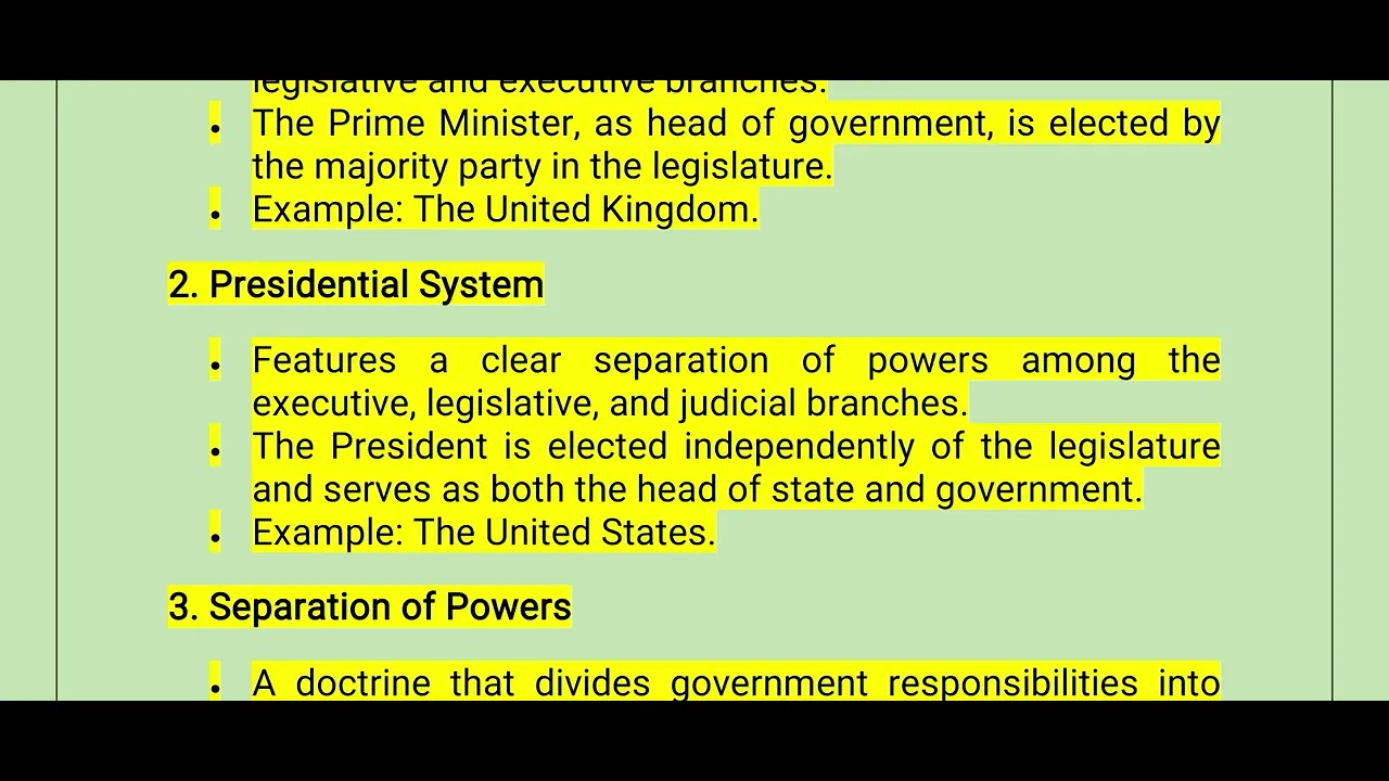 I. Definition and scope of constitutional law