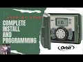 Orbit Timer Wiring Programming Complete Install