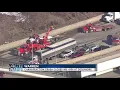 Semi crash closes WB I-696 at Dequindre