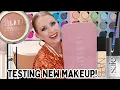 GRWM TESTING NEW MAKEUP AT SEPHORA ULTA 14 HOUR WEAR