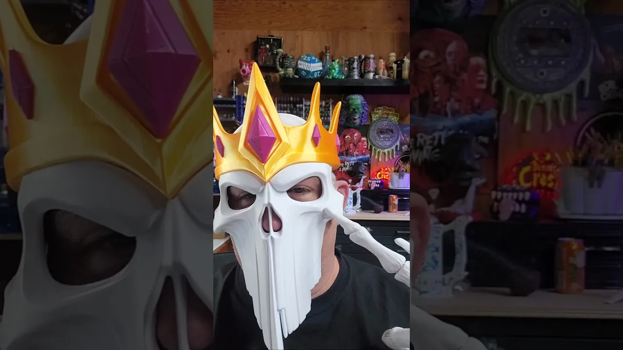 The Skeleton King- Helmet-Mask video thumbnail