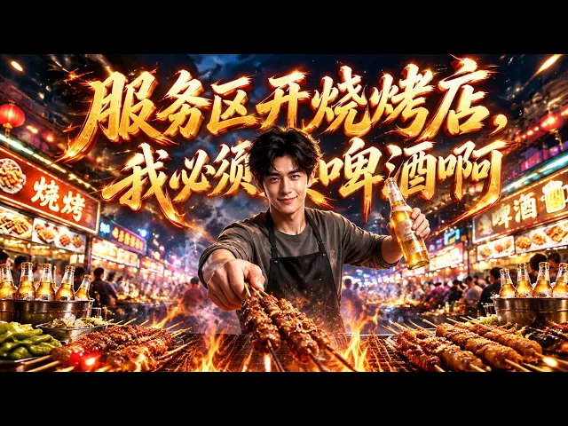 服务区开烧烤店，我必须卖啤酒啊