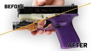 Turn Your Glock Accessory & M1X Frame Any Color!