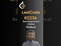 LeetCode Root Equals Sum of Children - Python