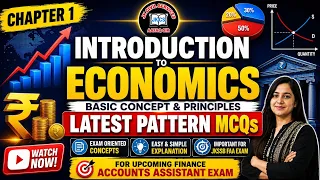 JKSSB FAA 2026 || ECONOMICS || INTRODUCTION TO ECONOMICS - TOPICWISE LATEST PATTERN MCQs