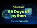 Python Day 3 - Booleans Operators Lists Explained Everyday Python
