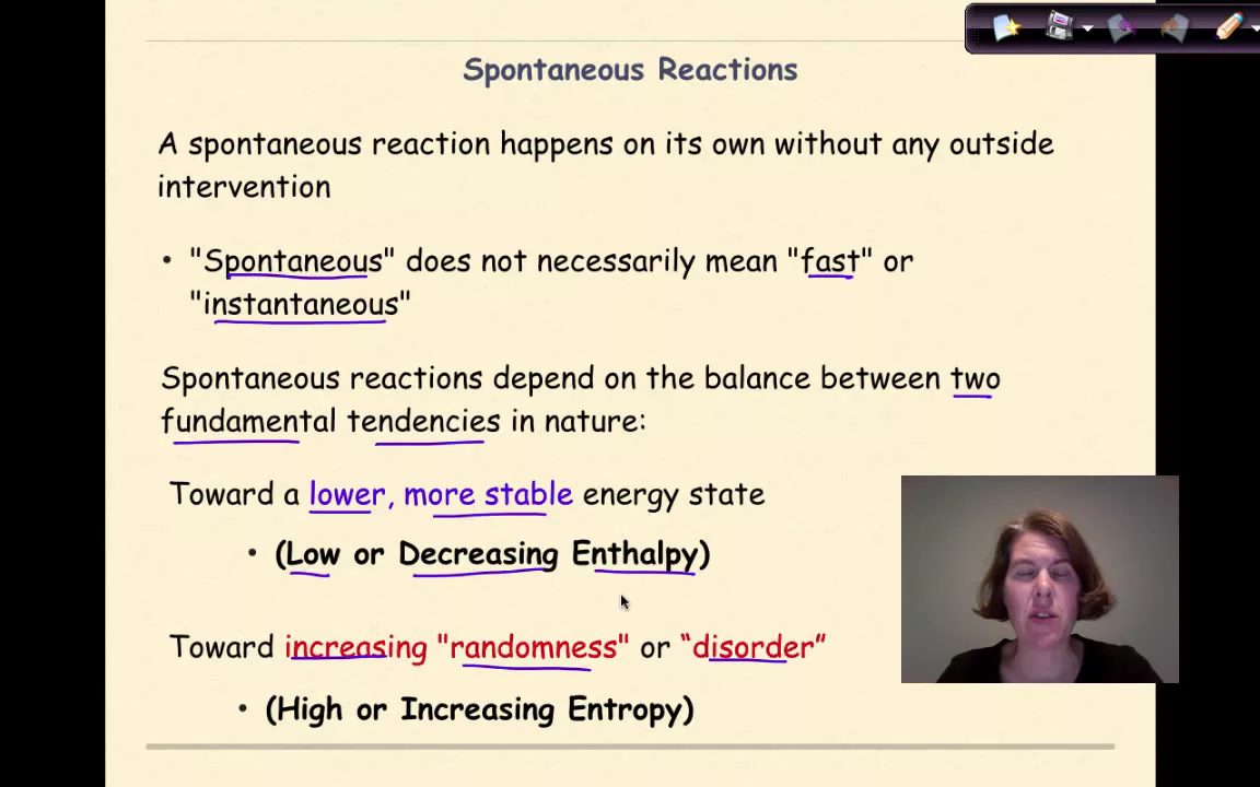 Kinetics Part 5 Catalyst and Entropy
