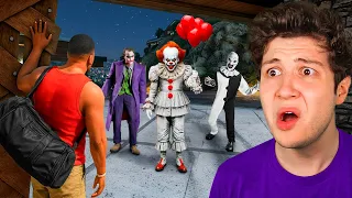 PROTEGIENDO MI CASA de PAYASOS en GTA 5! 🏡🤡 (Mods)