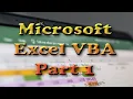Microsoft Excel VBA for Beginners Part 01 Using Msgbox to display a message