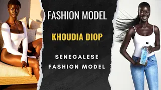 Khoudia Diop Senegalese fashion model Nicknamed the Melanin Goddess