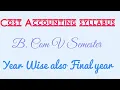 Download Lagu Cost Accounting syllabus B. Com V Semester and Year Wise Purpose