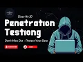 Penetration Testing Class 10 - SQL Injection with SQLMap IT Techfusion Solutions