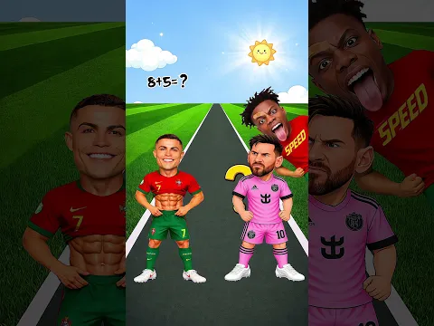 Help Ronaldo or Messi? 😍 vs 😡 Football Challenge! #shorts​ #cr7​