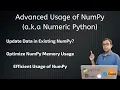 What is NumPy a k a Numeria Python - Advanced Usages of NumPy