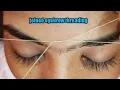 Joined eyebrow eyebrow Aroma