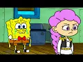 SpongeBob Left His Friends Sad Story (KPop Demon Hunters Animation)