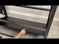 Complete step-by-step Assemble Whalen 5 shelf heavy duty shelving unit