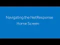 Navigating the NetResponse homescreen