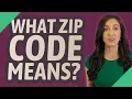 What ZIP code means