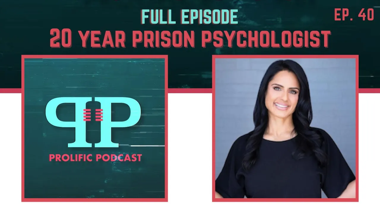 Dr. Lina Haji On Narcissism, Sociopaths & Recidivism Rates In Private Prisons | Prolific Podcast #40
