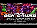Lagu DJ CEK SOUND TERBARU AMUNISI 2026 - FULL BASS PARTY BY TSSB PRODUCTION 