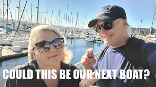 We finally Tour a 1994 Bayliner 4587 Aft Cabin Tour | Boating Journey