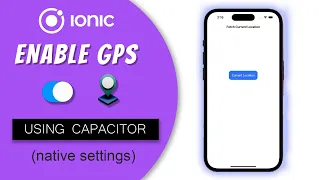 Ionic enable GPS native settings using Capacitor