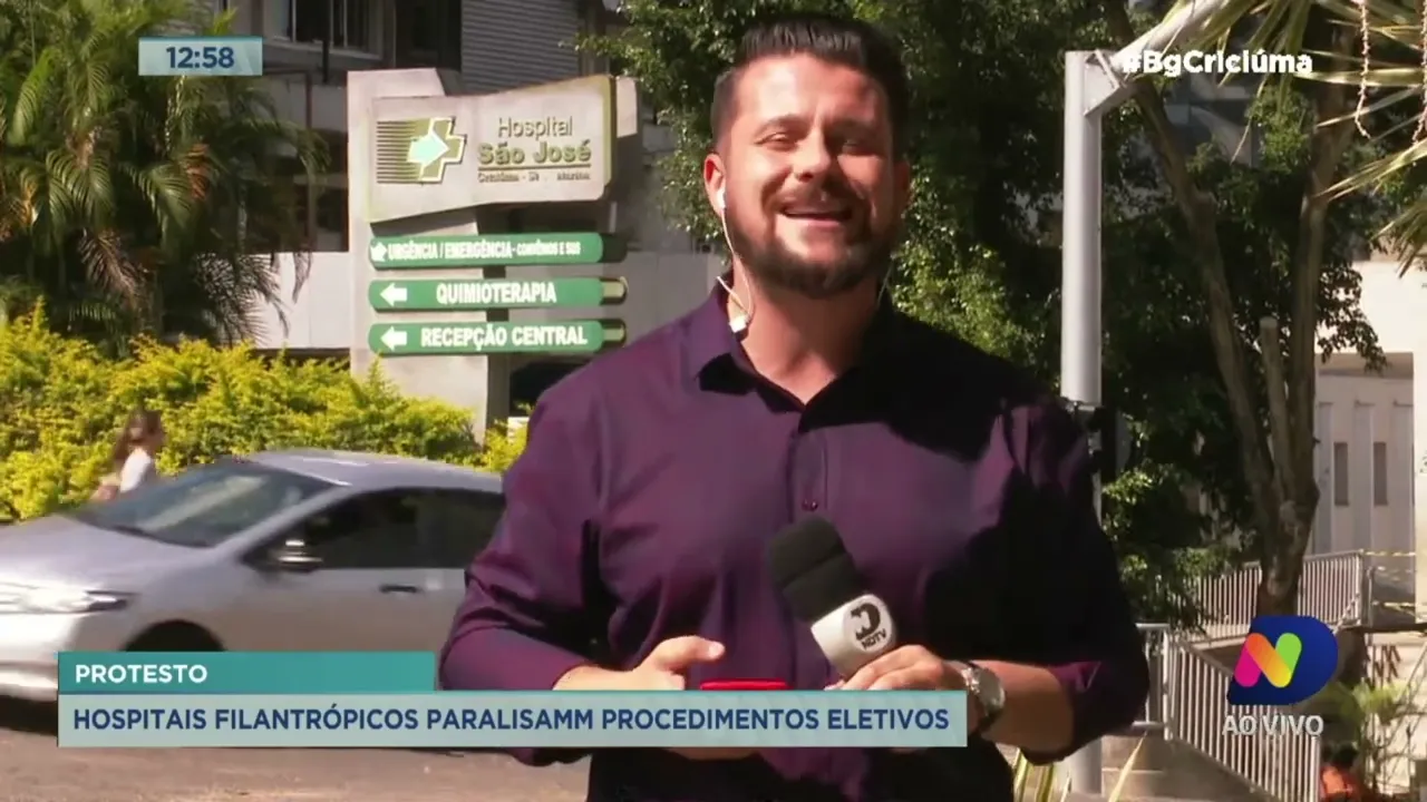 Hospitais filantrópicos paralisam atendimentos eletivos