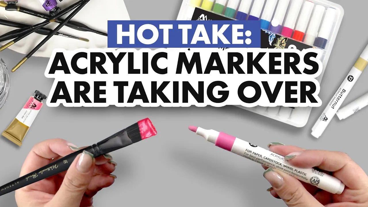 Ultimate Acrylic Marker Duo video preview