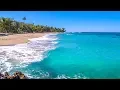 Download Lagu Dominican Beach with Waves Rolling - Natural Background With Ocean Sounds