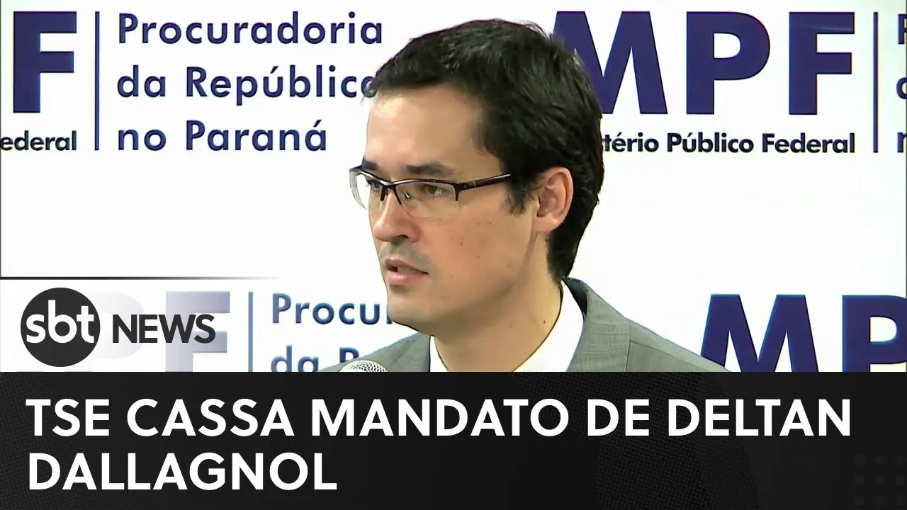 Deltan Dallagnol tem mandato de deputado federal cassado pelo TSE | #SBTNewsnaTV (17/05/23)
