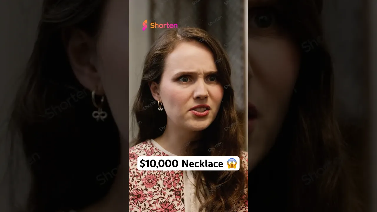A $10,000 necklace! 🔥" poster