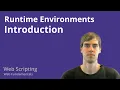3 1 Web Scripting - Runtime Environments