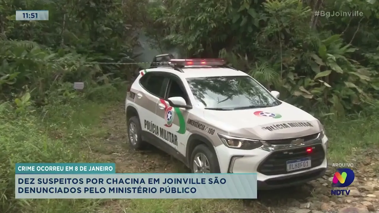 Crime em 8 de janeiro: Dez suspeitos por chacina em Jlle são denunciados pelo Ministério Público