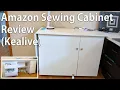 Amazon Folding Sewing Cabinet and Table Review