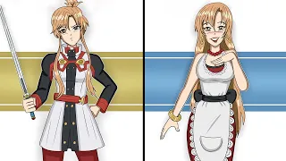 From Warrior to Maid - Magic Crystal Gone Wrong TG TF Comic Dub 240
