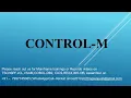 Mainframe CONTROL-M Scheduling tool