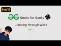Day 13 of My Python Journey Jumping Through While - Python