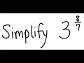 Exponents Simplify 3