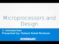 Introduction to Microprocessors - Lecture 2