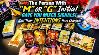 ❤️ The Person With "M" or "C" Initial Gave You Mixed Signals! Now Their INTENTIONS Have Changed!