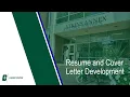 Resume Cover Letter Development