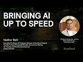 Lagu Stanford Robotics Seminar ENGR319 | Winter 2026 | Bringing AI Up To Speed