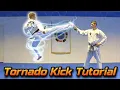 Taekwondo 360 Turning Kick Tutorial GNT How to