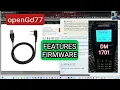 BAOFENG DM1701 OPENGD77 - FEATURES CODEPLUG PROGRAMING
