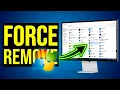 How to FORCE Uninstall Stubborn Programs on Windows Easy